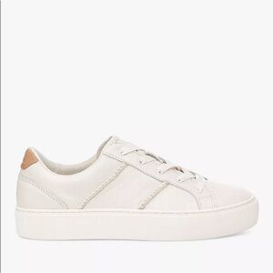 Women's white Ugg dinale sneakers size 9